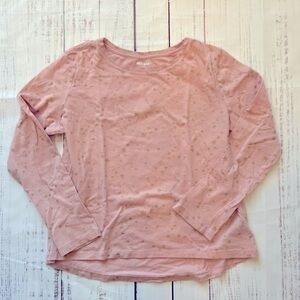 Pink Star Long Sleeve Tee